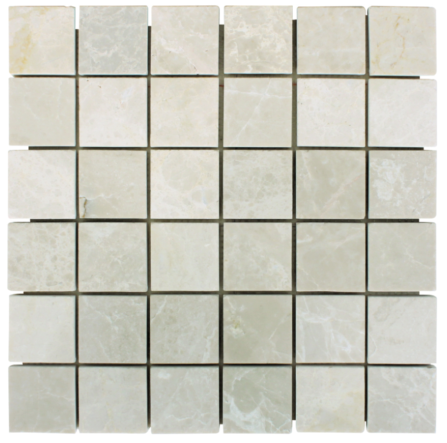 2"x2"-Cream-Beige-Marble-Polished-Mosaic