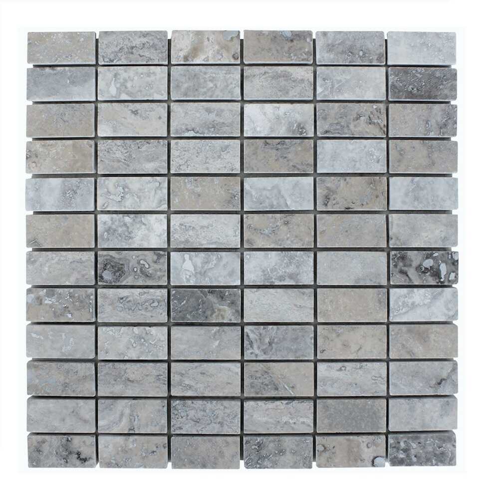 1x2-soldier_silver_travertine_filled_honed_mosaic
