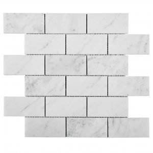 2x4-brick-carrara-marble-etxra-polished-mosaic